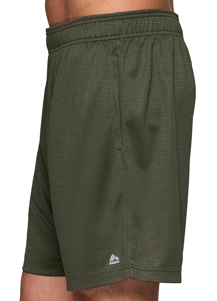 RBX Active Gym Shorts for Men, 7